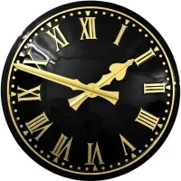 Macclesfield Outdoor Clock Service dark dial